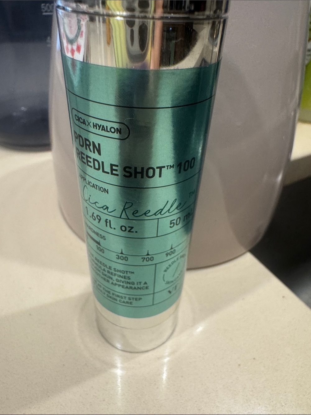Cica Reedle Shot 100 Hydrating Serum - Teal Metallic